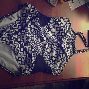 One piece Aztec swimsuit